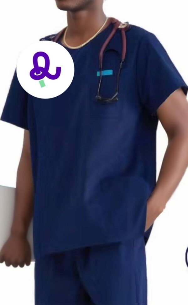 UtilityPlus Dual Pocket Scrub Top